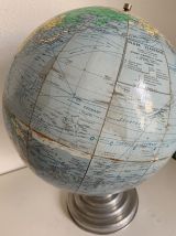 Globe vintage 1950 terrestre Girard Barrère et Thomas - 45 c