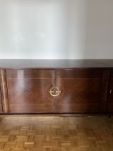 Buffet enfilade d’époque vintage bois massif   estampillé Fé