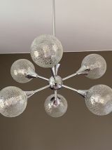 Lustre Spoutnik. 1970. 6 globes. Space age.