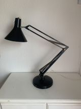 Lampe vintage 1960 d'architecte Luxo L4 noire - 60 cm