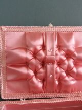 Panier boite à couture travailleuse en osier et scoubidou