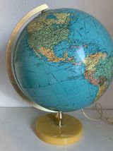 Grand globe vintage 1970 terrestre PVC JRO Verlag - 44 cm