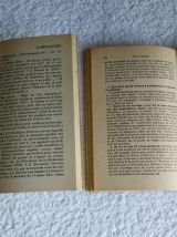 2 Anciens Livrets Vocabulaire et Dissertation Fançaise