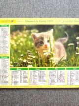 Calendrier La Poste 1995- Almanach du Facteur- Paris  