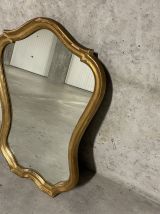 Miroir doré ancien