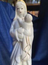 Vierge à l'enfant porcelaine RARE s. XIX 