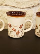 3 mugs vintage BILTONS