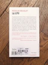 Le Cri- Nicolas Beuglet- Pocket- Thriller  