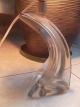 Lampe a poser, verre, vintage