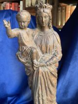 Vierge à l'enfant REGINA CŒLI , cuivre