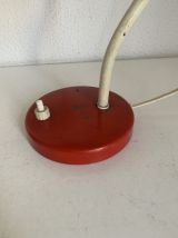 Lampe vintage 1950 champignon rouge diable - 28 cm