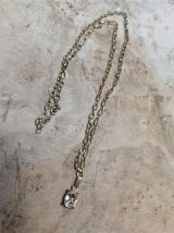 Collier imitation diamant