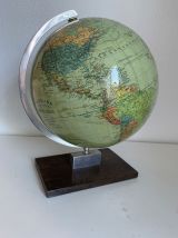 Globe vintage 1957 terrestre Berolina Erdglobus - 33 cm