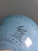 Globe terrestre, mappemonde Taride, années 50-60