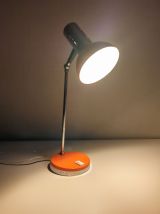 lampe de bureau Targetti laqué orange