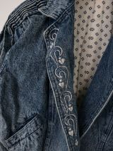 Veste en jean vintage taille M