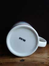 Mug tasse Mobil publicitaire années 80