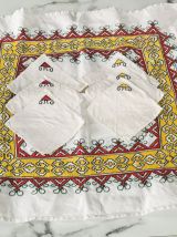 Nappe et serviettes broderies Ukraine