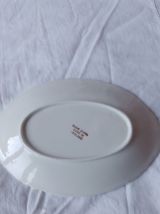 Duo des petites assiettes en fine porcelaine anglaise