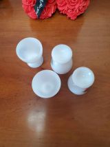 Lot de 4 coquetiers Arcopal