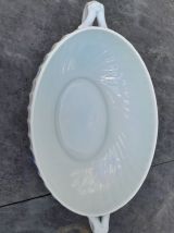 HAVILAND Limoges porcelaine soupière décor de cerisier bleu