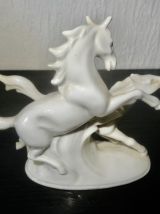 STATUETTE CHEVAUX PORCELAINE