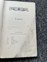 Livre ancien des œuvres de Lamartine de 1823