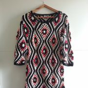 robe courte ASOS crochetée T36-38