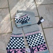 IKKS set Bonnet fille 2/4 ans et écharpe 128 cm 