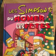 Lot de 4 BD simpson hors série spécial Noël