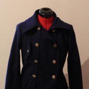 Manteau bleu femme T38