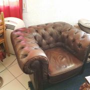 Vend fauteuil chesterfield d'origine 