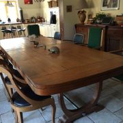 Table chêne XXL