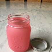 Jar/bocaux rose foncé