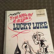 Morris apprend à dessiner Lucky Luke 