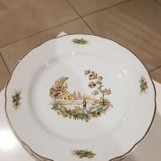 assiettes plate digoin