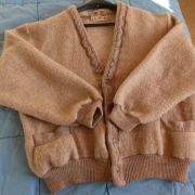 gilet en pure laine des pyrénées années 80