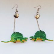 Boucles d’oreilles dinosaure, boucles d’oreilles Spinosaurus