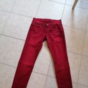 Pantalon slim rouge Comptoir des Cotonniers 36