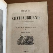 Œuvres de Chateaubriand en 20 volumes 1860