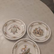 Assiettes porcelaine republique C.B.M