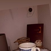 Tasse en porcelaine avec dessous de tasse 