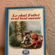 Livre Le chat follet veut tout savoir Collection Martine