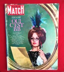 Paris Match n°716 - Brigitte Bardot - 1962