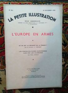 La petite illustration - "L'Europe en armes" 1936