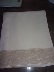 Drap ancien en coton