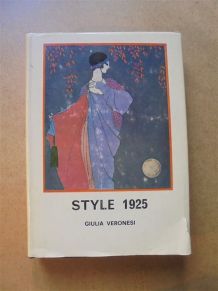 Livre “Style 1925" de Giulia Veronesi