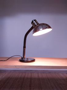 Lampe de bureau vintage Aluminor orientable