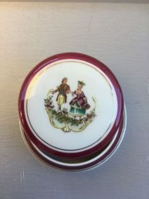 Bonbonnière porcelaine Limoges 