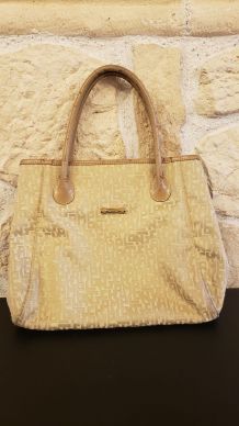 Sac à main Longchamp beige monogramme